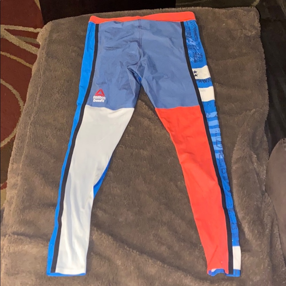 Compression Reebok new condition tights - American flag - Picture 3 of 5